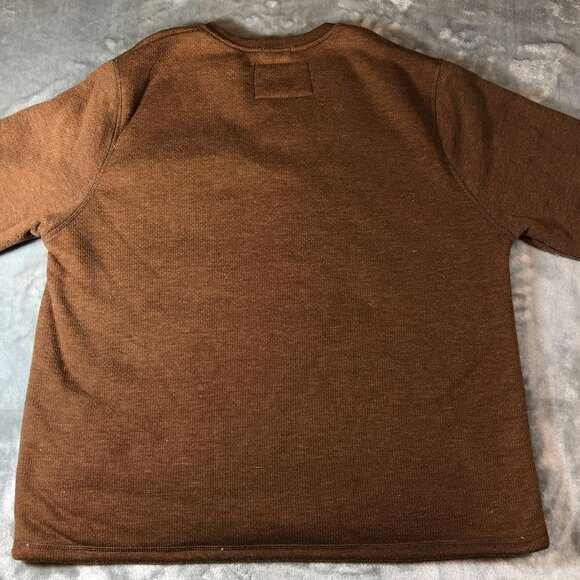 Coleman Sherpa-Lined Pullover Men's Size XL Brown - Picture 6 of 6